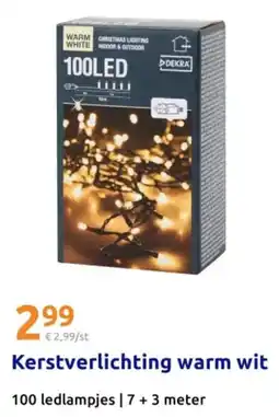 Action Kerstverlichting warm wit aanbieding