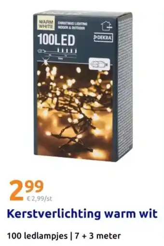 Action Kerstverlichting warm wit aanbieding