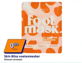 Action Skin Bliss voetenmasker aanbieding