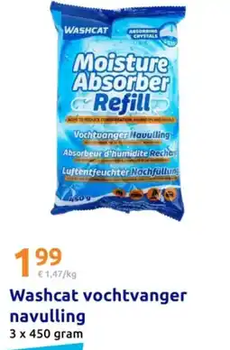 Action Washcat vochtvanger navulling aanbieding