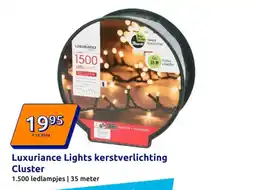 Action Luxuriance Lights kerstverlichting Cluster aanbieding