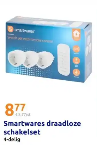 Action Smartwares draadloze schakelset aanbieding