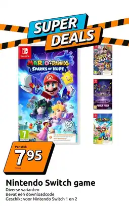 Action Nintendo Switch game aanbieding