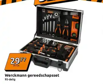 Action Werckmann gereedschapsset aanbieding