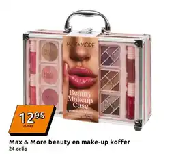 Action Max & More beauty en make-up koffer aanbieding
