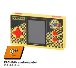 Action PAC-MAN spelcomputer aanbieding