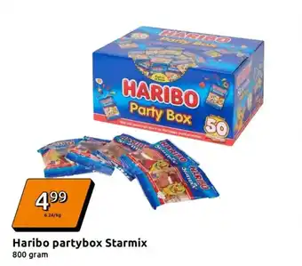 Action Haribo partybox Starmix aanbieding