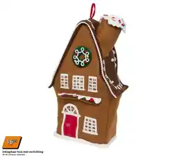 Action Inklapbaar huis met verlichting aanbieding