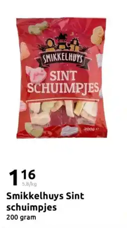 Action Smikkelhuys Sint schuimpjes aanbieding