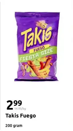 Action Takis Fuego aanbieding