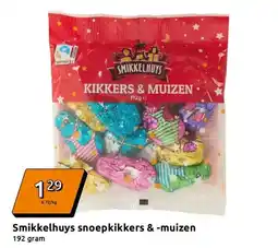 Action Smikkelhuys snoepkikkers & muizen aanbieding