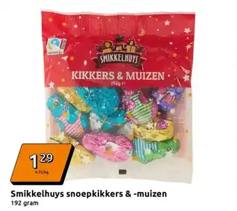 Action Smikkelhuys snoepkikkers & muizen aanbieding