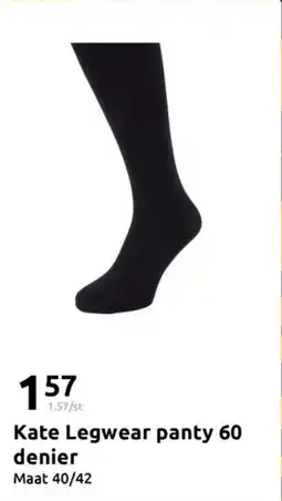 Action Kate Legwear panty 60 denier aanbieding