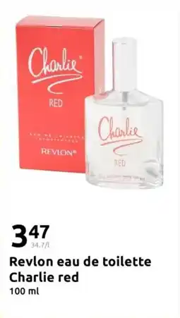 Action Revlon eau de toilette Charlie red aanbieding