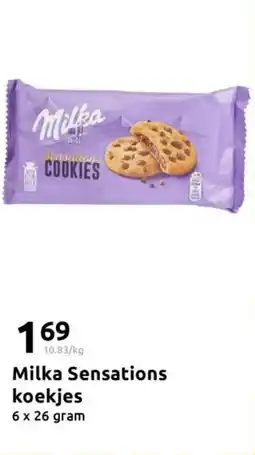 Action Milka Sensations koekjes aanbieding
