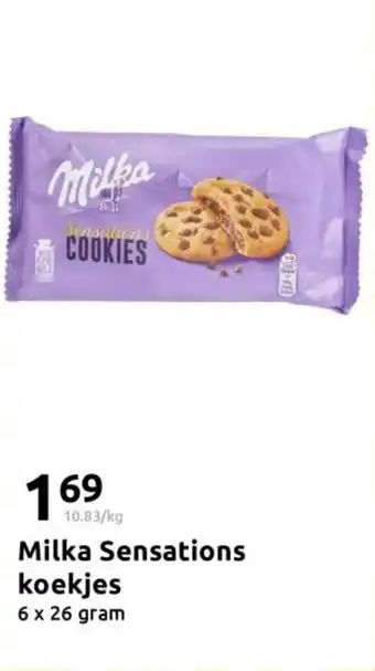Action Milka Sensations koekjes aanbieding