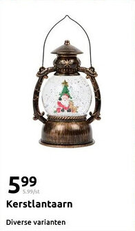 Action Kerstlantaarn aanbieding