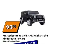 Action Mercedes-Benz G 63 AMG elektrische kinderauto zwart aanbieding