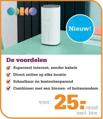 Telecombinatie De voordelen aanbieding