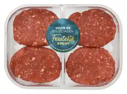 PLUS Feestelijk PLUS Gourmet mini Duitse biefstukjes aanbieding