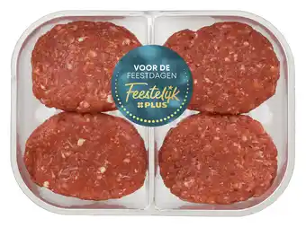 PLUS Feestelijk PLUS Gourmet mini Duitse biefstukjes aanbieding