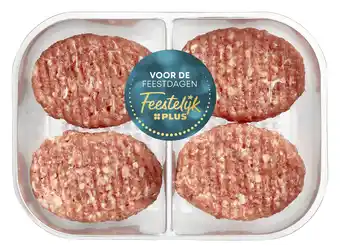 PLUS Feestelijk PLUS Gourmet mini BLAQ Hamburgers aanbieding