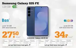 Telecombinatie Samsung Galaxy S25 FE aanbieding