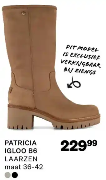 Ziengs Patricia igloo B6 laarzen aanbieding