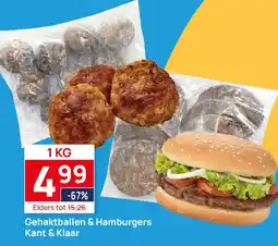 Butlon Gehaktballen & Hamburgers Kant & Klaar aanbieding