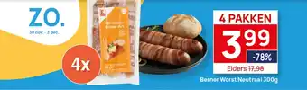 Butlon Berner Worst Neutraal aanbieding