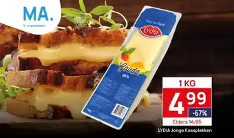 Butlon LYDIA Jonge Kaasplakken aanbieding