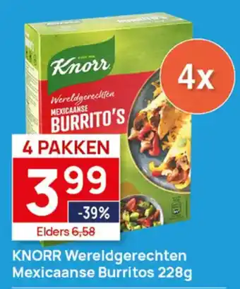 Butlon Knorr Wereldgerechten Mexicaanse Burritos aanbieding