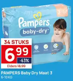 Butlon Pampers Baby Dry Maat 3 aanbieding
