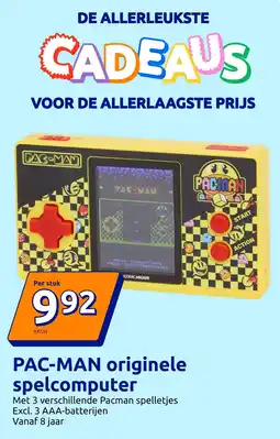 Action PACMAN originele spelcomputer aanbieding