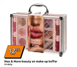 Action Max & More beauty en make-up koffer aanbieding