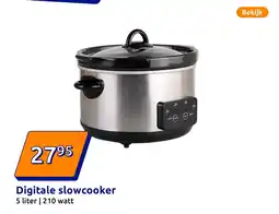Action Digitale slowcooker aanbieding