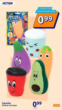 Action Squishy aanbieding