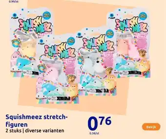 Action Squishmeez stretch-figuren aanbieding
