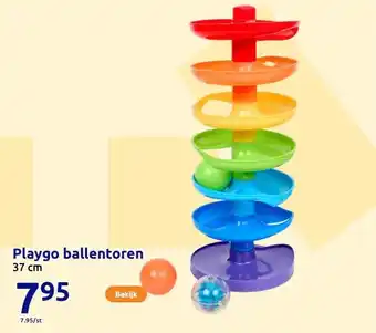 Action Playgo ballentoren aanbieding