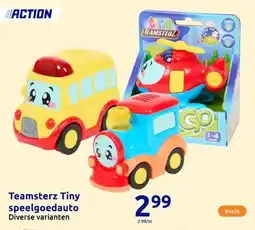 Action Teamsterz Tiny speelgoedauto aanbieding