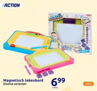 Action Magnetisch tekenbord aanbieding