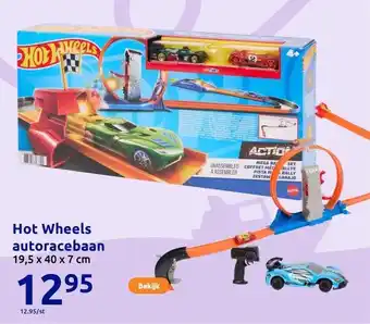 Action Hot Wheels autoracebaan aanbieding