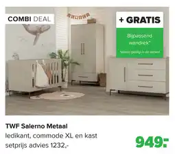 Baby-Dump TWF Salerno Metaal aanbieding