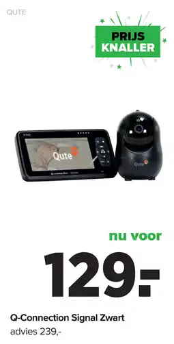 Baby-Dump Q-Connection Signal Zwart aanbieding