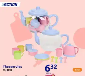 Action Theeservies aanbieding