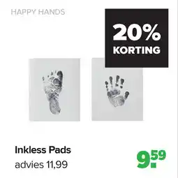 Baby-Dump Inkless Pads aanbieding