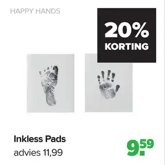 Baby-Dump Inkless Pads aanbieding