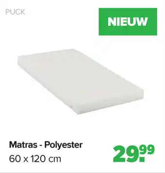 Baby-Dump Matras Polyester aanbieding