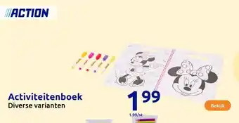 Action Activiteitenboek aanbieding