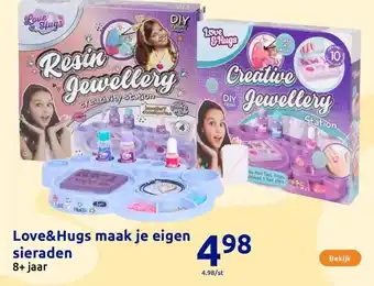 Action Love&Hugs maak je eigen sieraden aanbieding